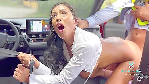 I Fuck A Traffic Officer On A Public Road - Mariana Martix I Fuck A Traffic Officer On A Public Road - Mariana Martix